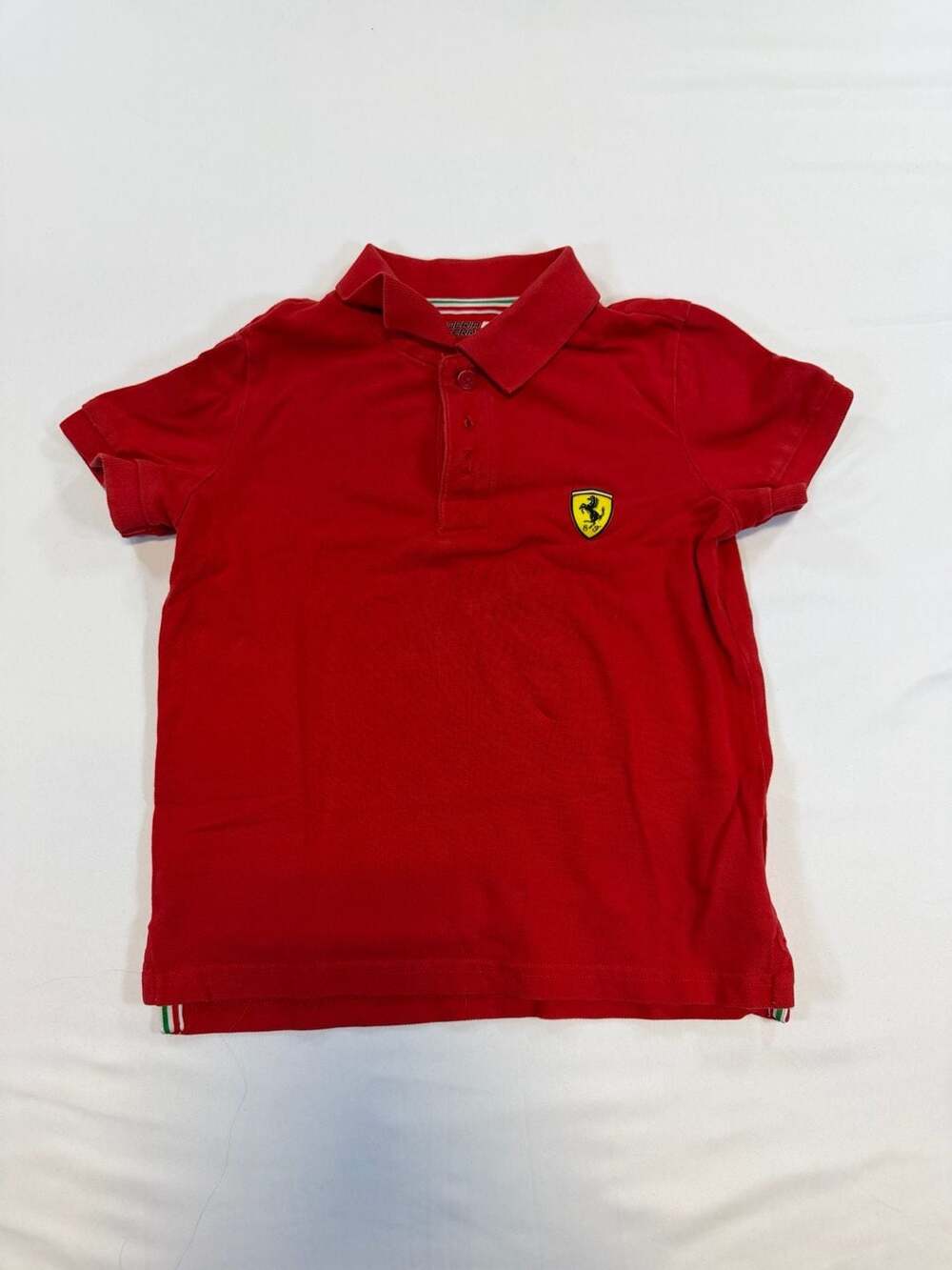 Scuderia Ferrari Red Polo Shirt Size 128